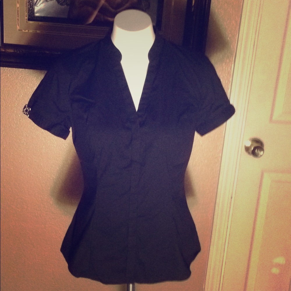 Express black blouse